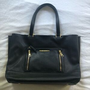 Steve Madden Tote Bag with Gold Hardware